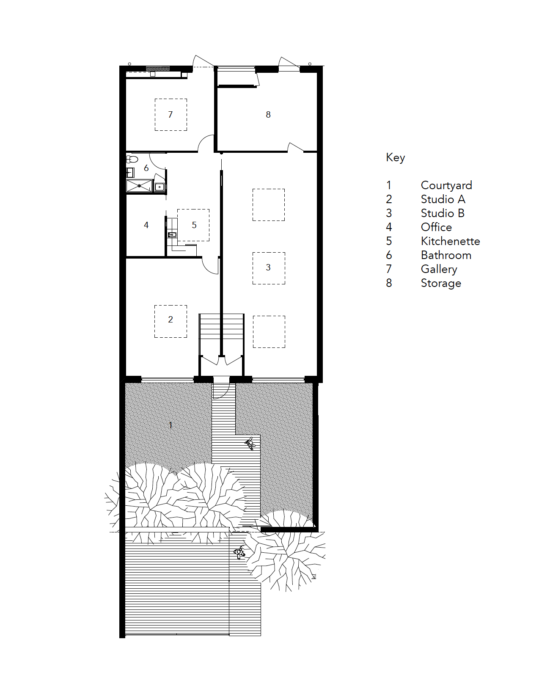 Fox Street Studio in construction place architecture